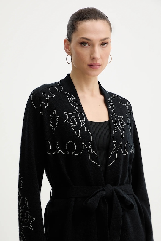 Ζακέτα κασμίρ ZADIG&VOLTAIRE μαύρο KWCA01536