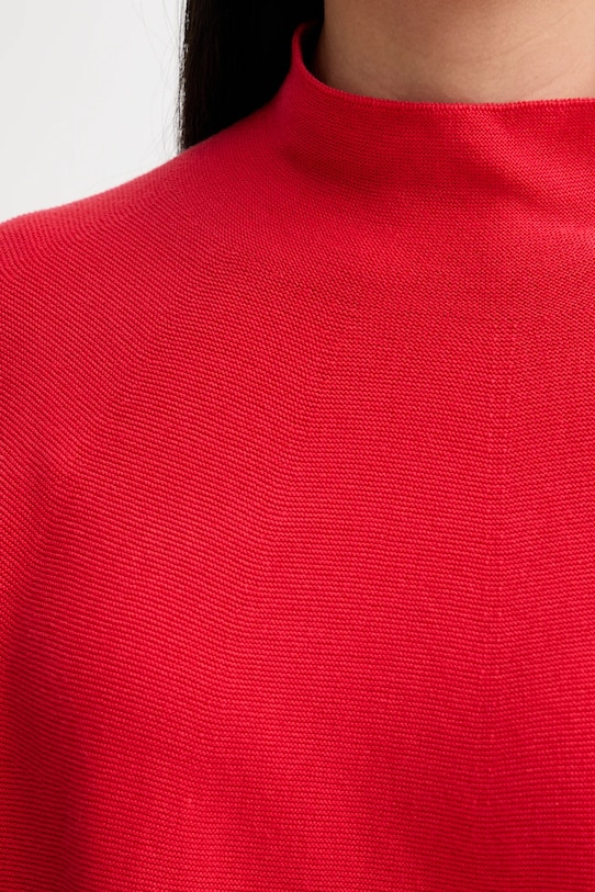 Marc O'Polo sweter bawełniany 600600660271 czerwony