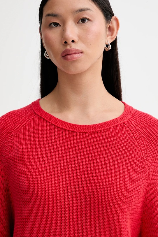 Marc O'Polo sweter bawełniany czerwony 600605960109