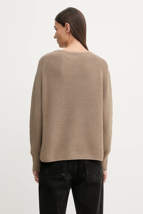 Odzież Marc O'Polo sweter bawełniany 600605960109 beżowy