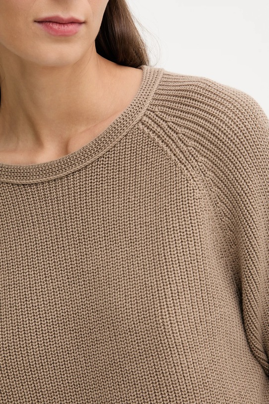 Marc O'Polo sweter bawełniany 600605960109 beżowy