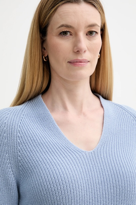 Marc O'Polo sweter bawełniany niebieski 600605960323