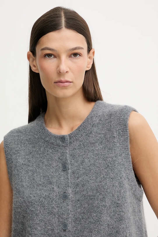 Жилет із додаванням вовни Marc O'Polo сірий 5000007825