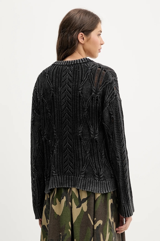 Oblečenie Bavlnený sveter The Ragged Priest RPAW251045KW čierna