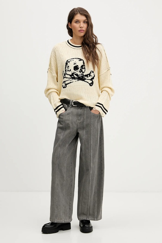 The Ragged Priest sweter RPAW251066KW beżowy SS26