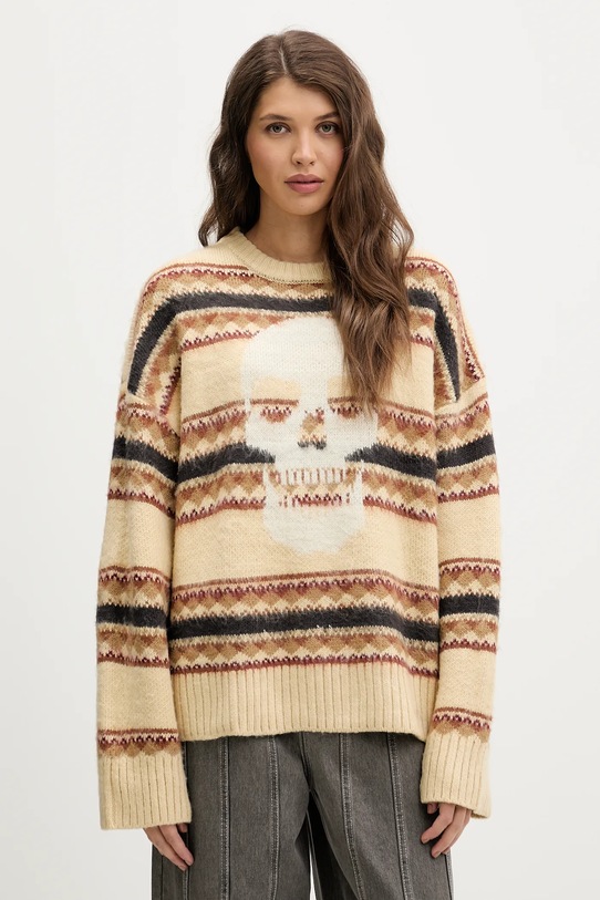 The Ragged Priest sweter pozostałe beżowy RPAW252051KW