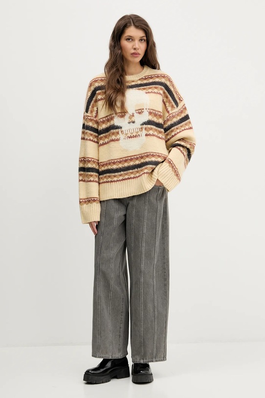 The Ragged Priest sweter RPAW252051KW beżowy SS26