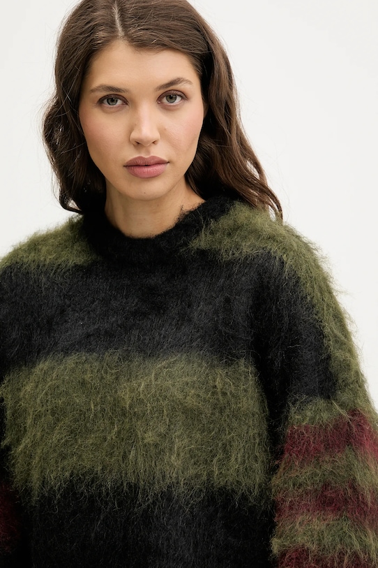 Sveter The Ragged Priest zelená RPAW251054KW