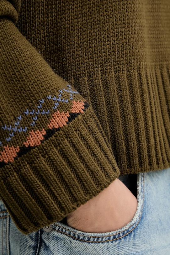 Sveter The Ragged Priest RPAW251055KW zelená