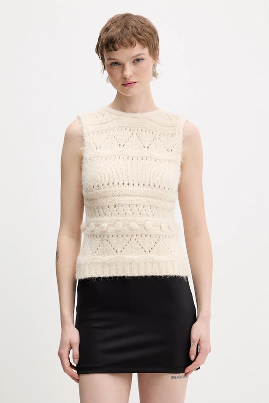 The Ragged Priest kardigan pozostałe beżowy RPAW251018KW