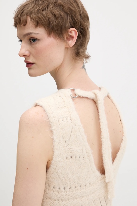 The Ragged Priest kardigan beżowy RPAW251018KW