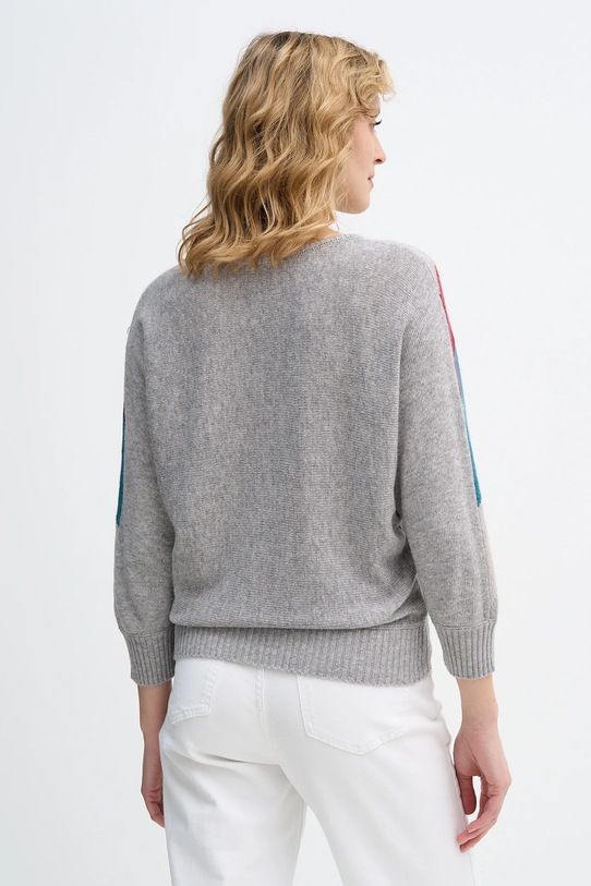 Odzież United Colors of Benetton sweter z dodatkiem wełny x Stranger Things 1VUDE10EP szary