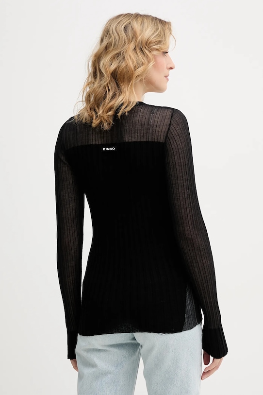 Odzież Pinko kardigan z dodatkiem wełny 106321.A34B czarny