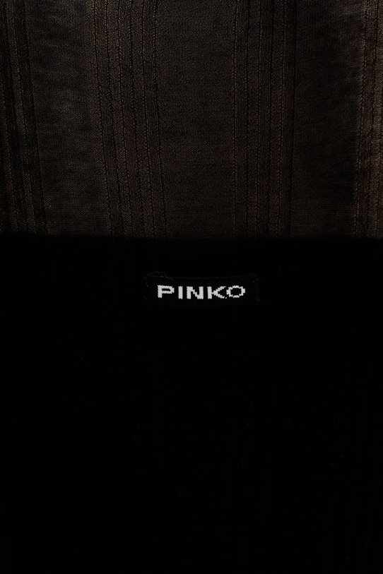 Pinko sweter z dodatkiem wełny 106317.A34B czarny