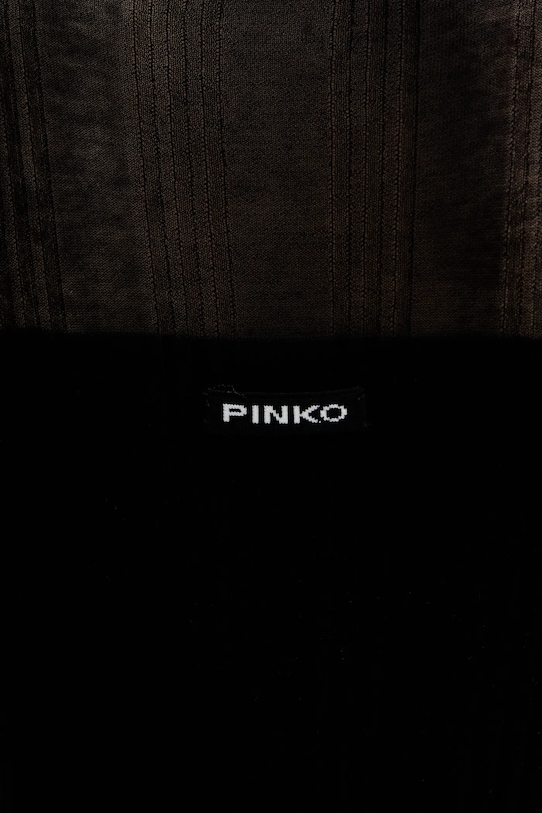 Pinko sweter z dodatkiem wełny 106317.A34B czarny