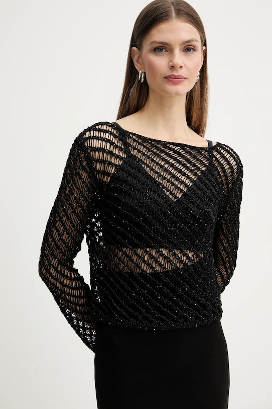 Pinko sweter czarny 106540.A36H