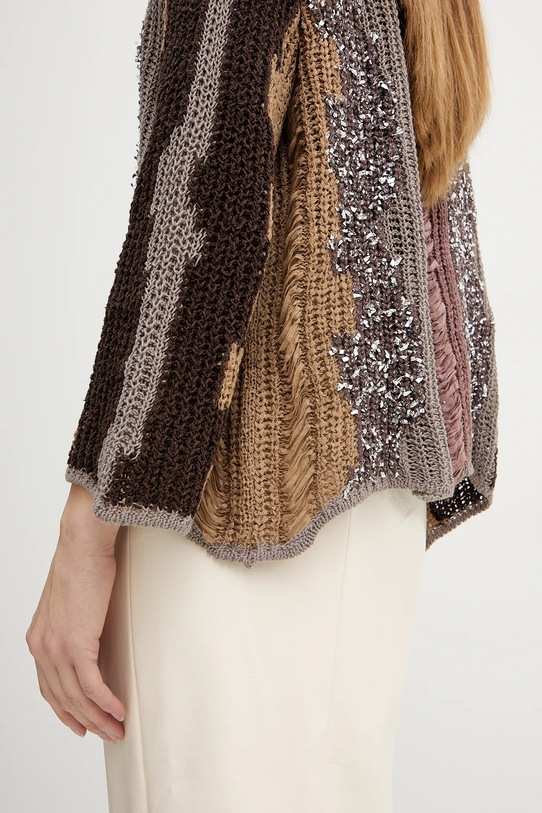 Pinko sweter 106534.A37P brązowy