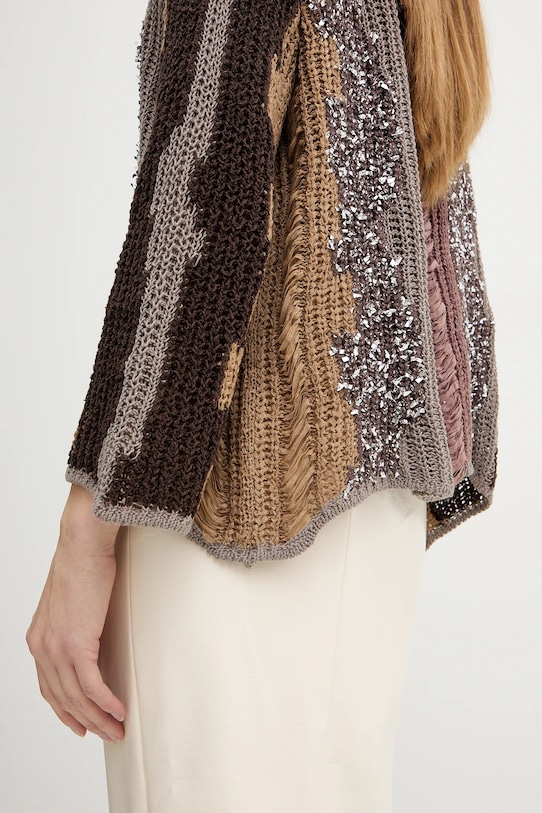 Pinko sweter 106534.A37P brązowy