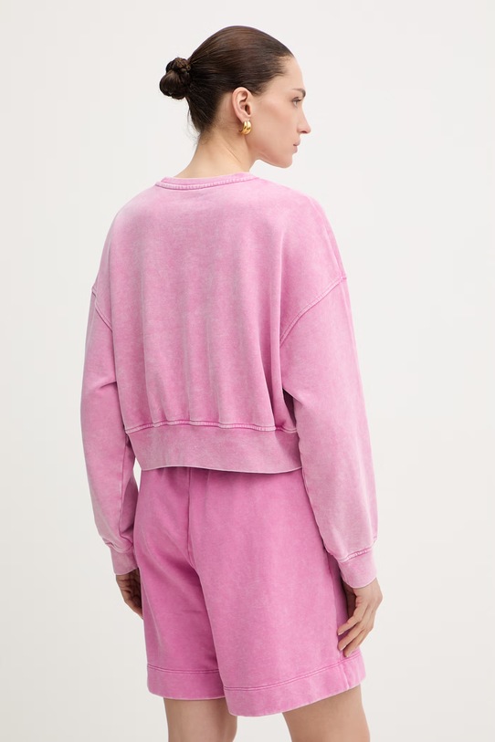 Ρούχα Βαμβακερή μπλούζα Pinko 106341.A33M ροζ