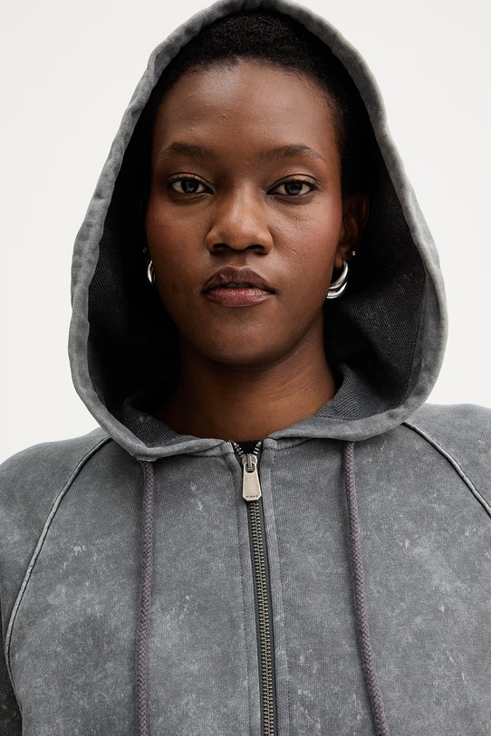 Βαμβακερή μπλούζα Pinko γκρί 106343.A33M