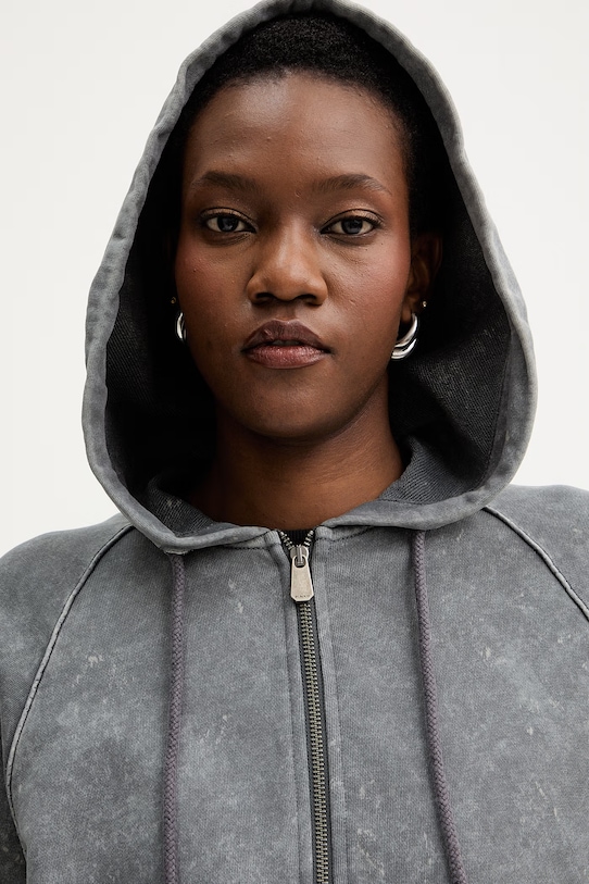 Βαμβακερή μπλούζα Pinko γκρί 106343.A33M