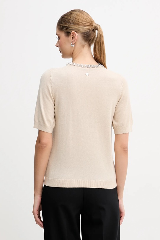 Odzież Joop! sweter z dodatkiem wełny 30100450 beżowy