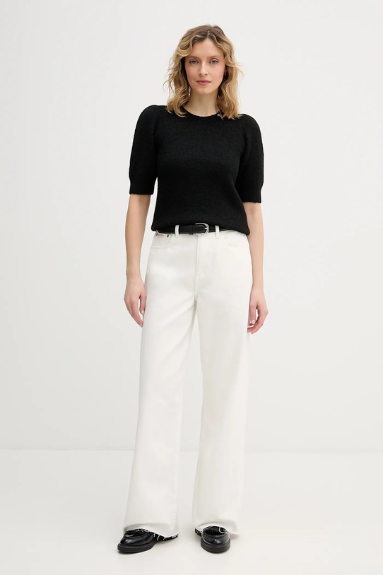 Joop! sweter z domieszką wełny 30100725 czarny SS26