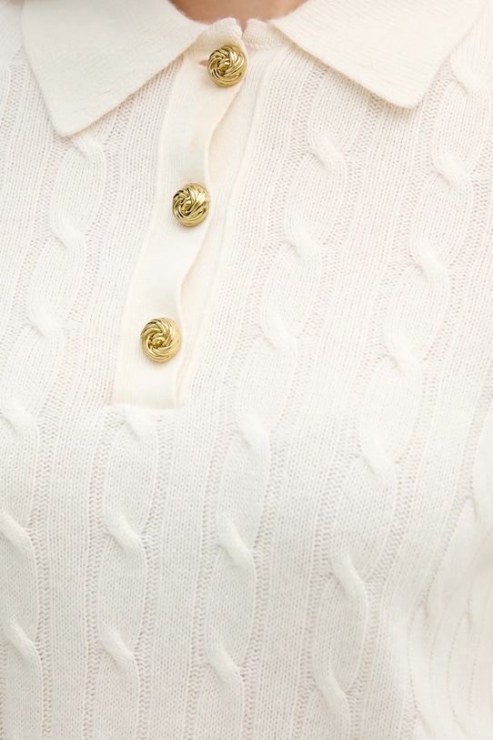 Barbour sweter z dodatkiem wełny Evie LKN1730