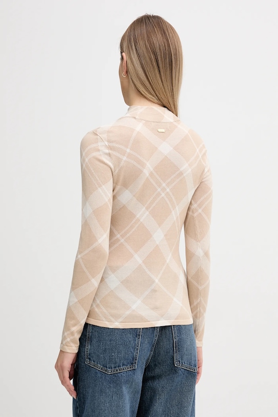 Odzież Barbour sweter bawełniany Savannah LKN1731 beżowy