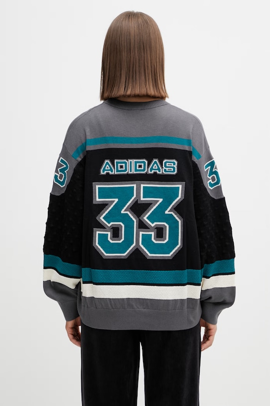 Odzież adidas Originals sweter damski z dodatkiem wełny KS6459. szary