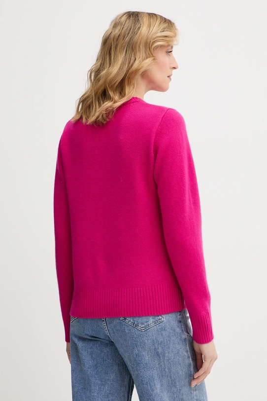 Odzież Farm Rio sweter z dodatkiem wełny 352085 różowy