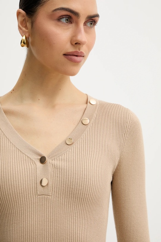 Morgan sweter beżowy MBANBIN