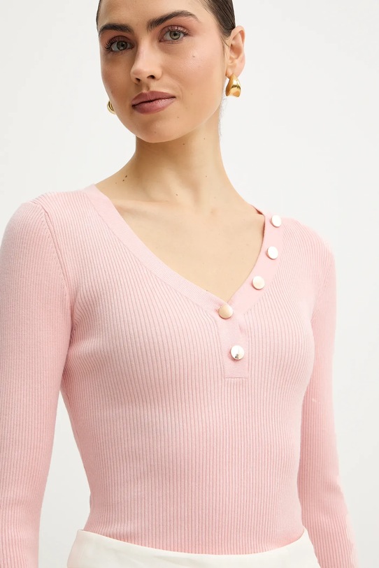 Morgan sweter różowy MBANBIN