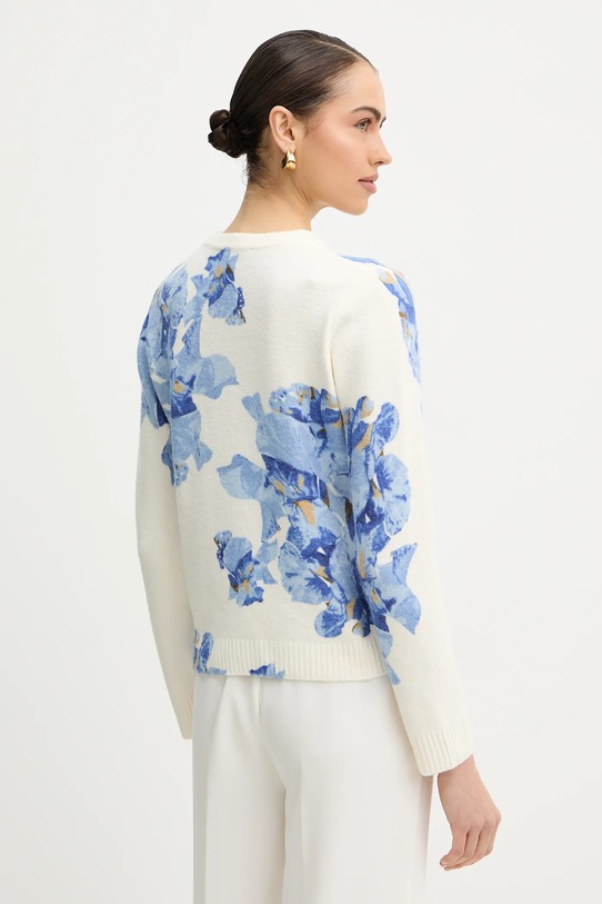 Odzież Morgan sweter z domieszką wełny MIRISA beżowy