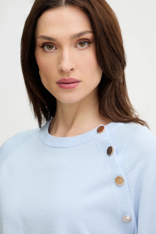 Morgan sweter niebieski MISTRA