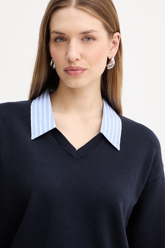 Morgan sweter granatowy MRAYI