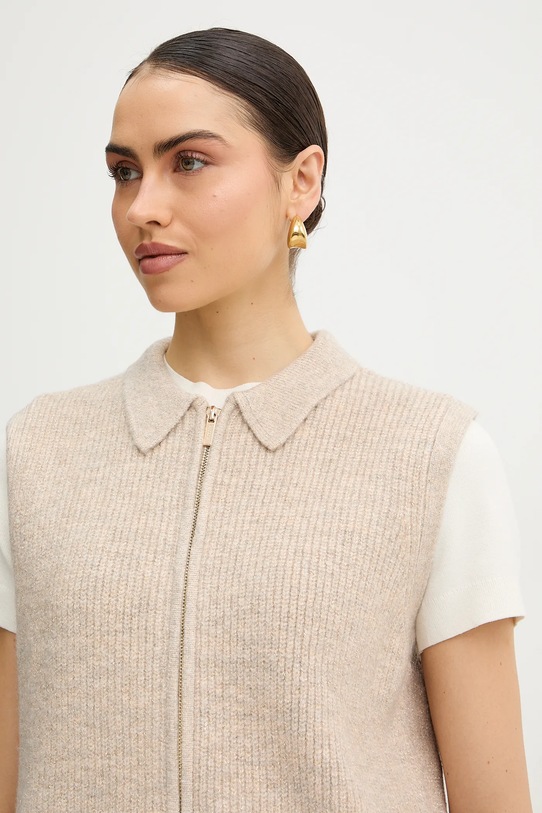 Morgan kamizelka beżowy MVIRGI