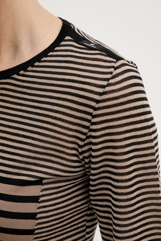 Elisabetta Franchi longsleeve damski z bawełną MK64T61E2