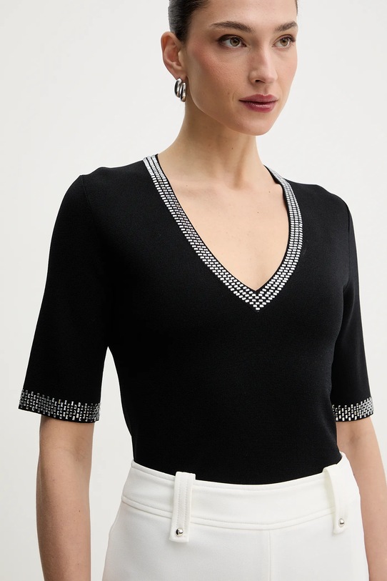 Liu Jo felső fekete WA6222.MS55N