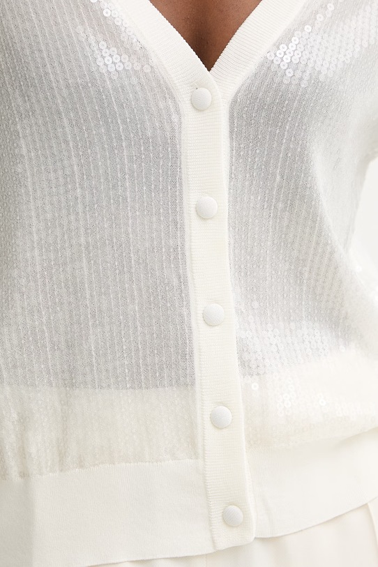 Liu Jo kardigan damski WA6530.MA68R beżowy