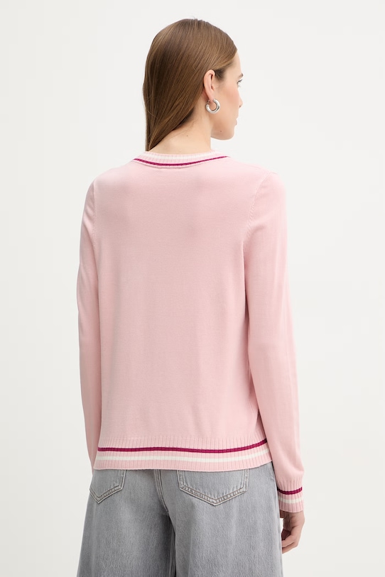 Odzież Liu Jo sweter TA6068.MS49I różowy