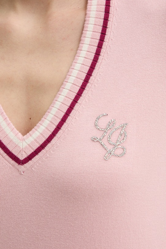 Liu Jo sweter TA6068.MS49I różowy