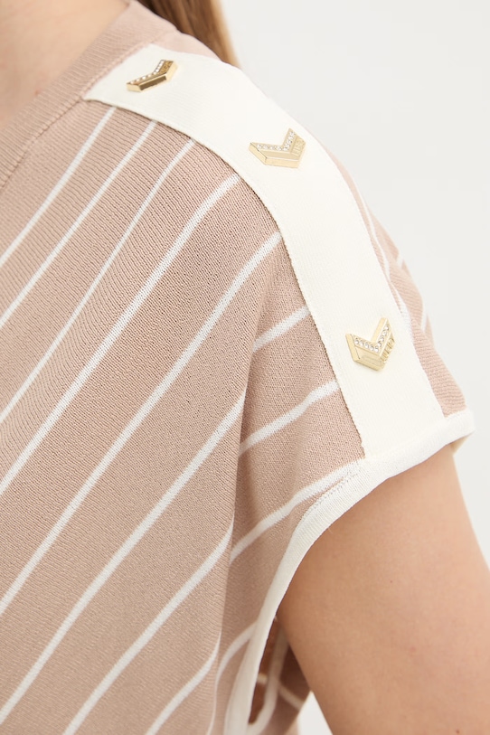 Liu Jo kamizelka TA6217.MS55N beżowy