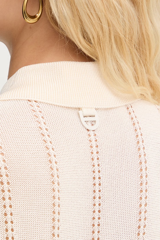 Marella kardigan damski z wiskozy MLMBAMBINA 2613341025200 beżowy