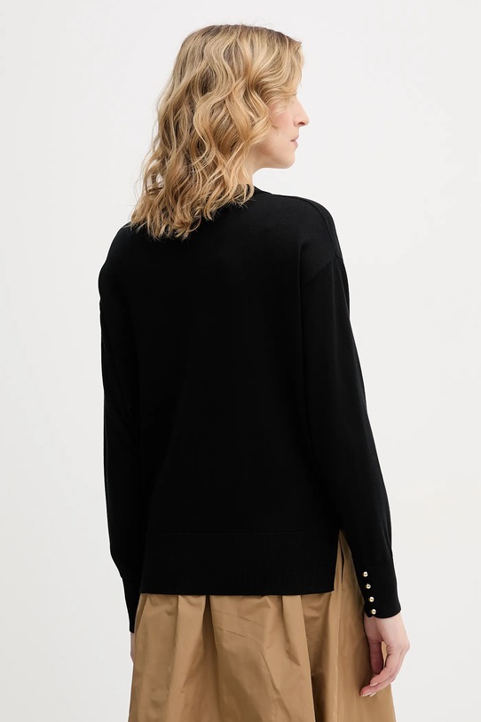 Odzież Marella sweter POLO 2613361154200 czarny