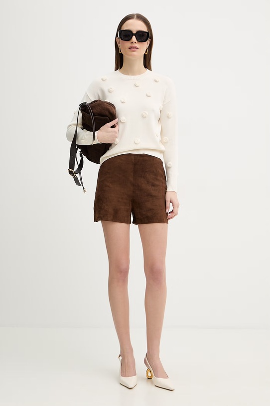 Marella sweter MLMEUFORICO 2613361175200 beżowy SS26