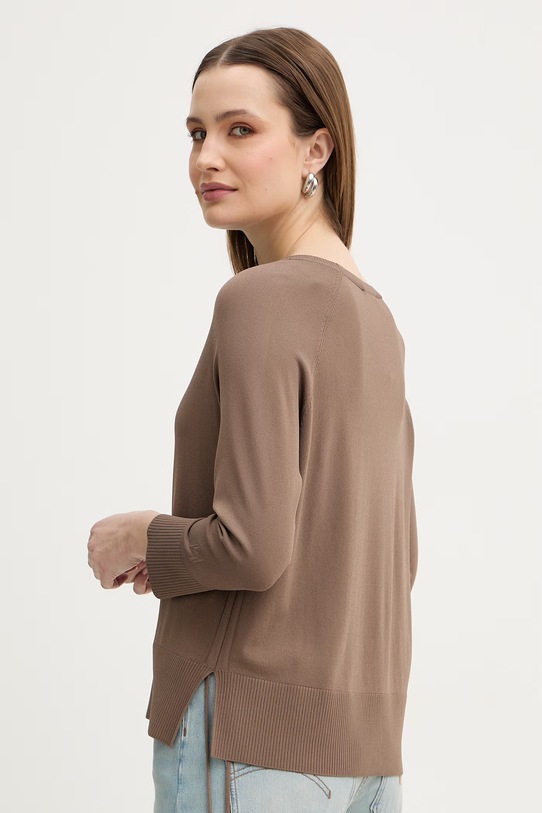 Odzież Marella sweter MLMEDILE 2613361205200 brązowy