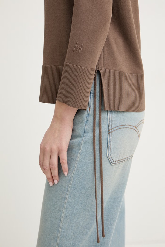 Marella sweter MLMEDILE 2613361205200 brązowy