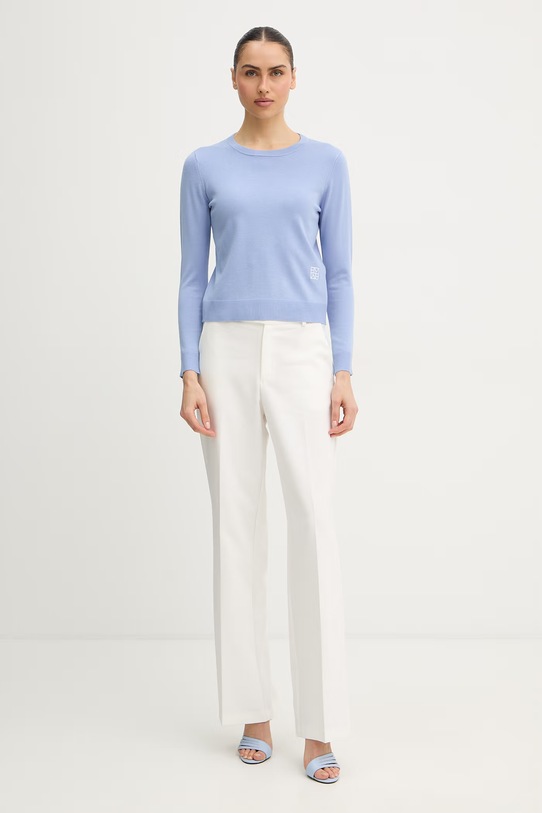 Marella sweter Emme by Marella 2615361171200 niebieski SS26