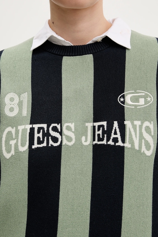 Guess Jeans sweter W6RR17.Z3FC2 zielony